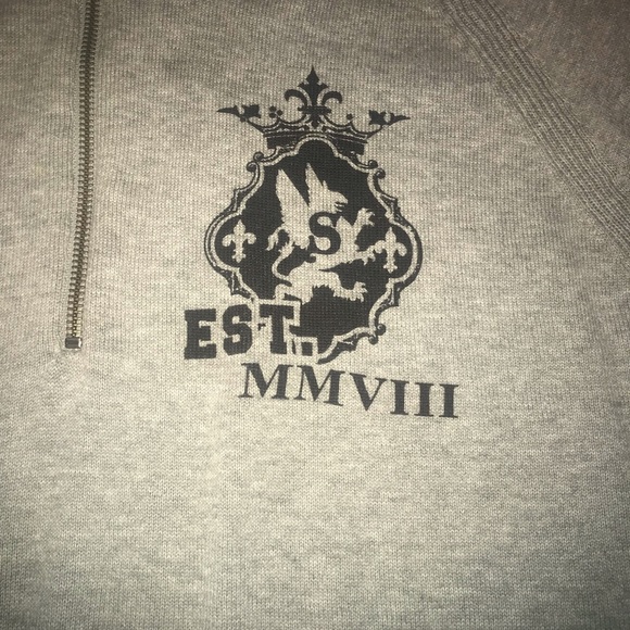 Casual slim zip up pullover - Picture 3 of 6